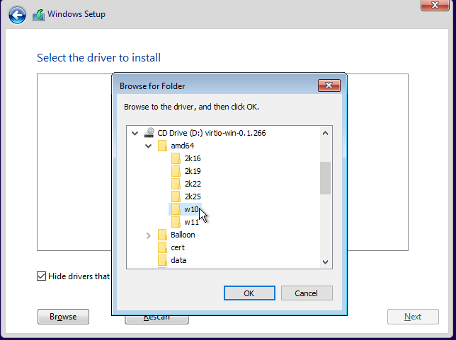 Windows 10 VirtIO Drivers